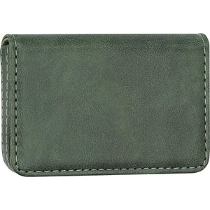 AI-DEE RFID Blocking Wallet - Minimalist Leather Business Credit Card Holder (12-Green),