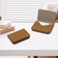 AI-DEE RFID Blocking Wallet - Minimalist Leather Business Credit Card Holder (PW-Apricot),