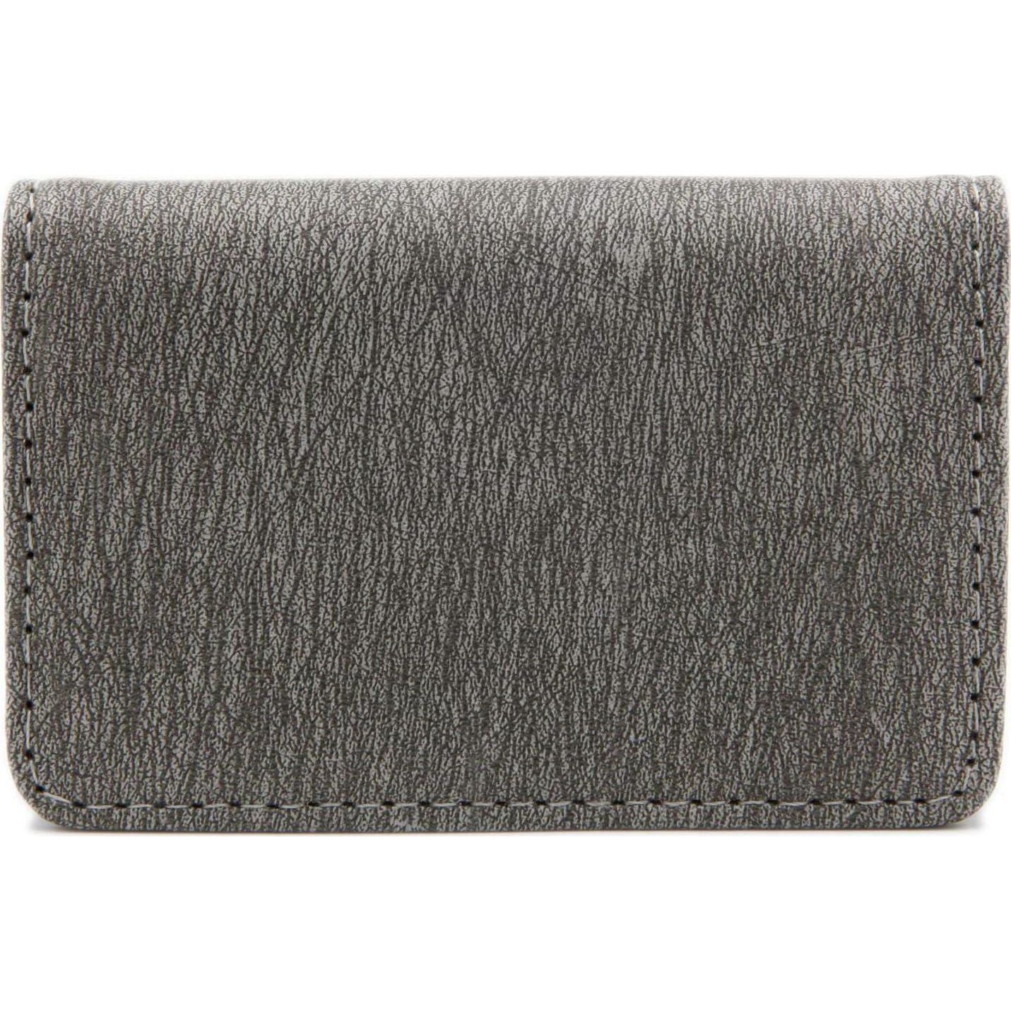AI-DEE RFID Blocking Wallet - Minimalist Leather Business Credit Card Holder - Gray2,