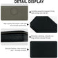 AI-DEE RFID Blocking Wallet - Minimalist Leather Business Credit Card Holder (Woven Black),