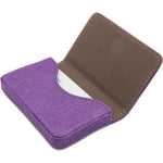 AI-DEE RFID Blocking Wallet - Minimalist Leather Business Credit Card Holder - Purple2,