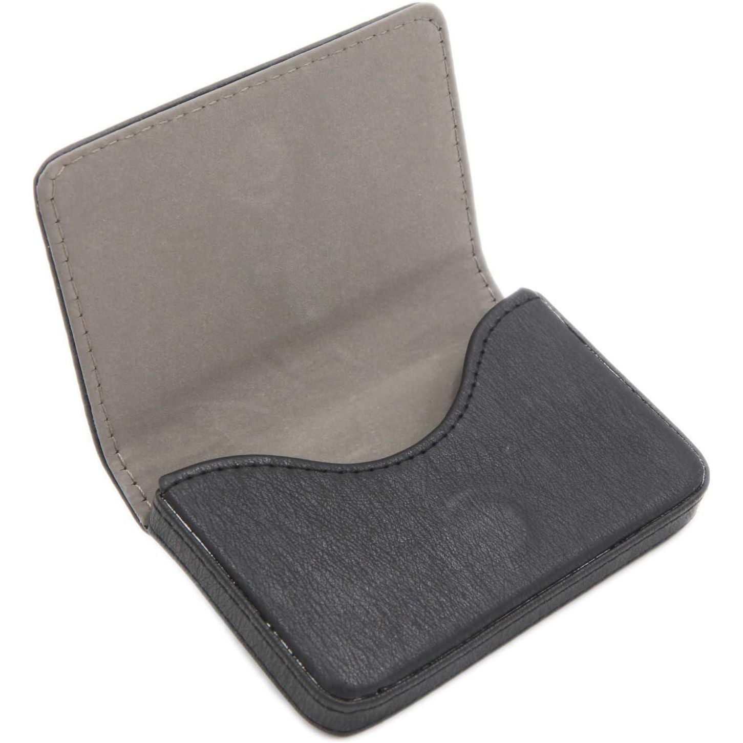 AI-DEE RFID Blocking Wallet - Minimalist Leather Business Credit Card Holder - Black2,