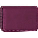 AI-DEE RFID Blocking Wallet - Minimalist Leather Business Credit Card Holder (PW-Wine Red),