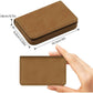 AI-DEE RFID Blocking Wallet - Minimalist Leather Business Credit Card Holder (PW-Apricot),
