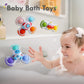 Alasou 3pcs Pop Suction Cup Spinner Toys for 1-3 Year Old Boys & Girls, Sensory Bath & Toddler Spinning Tops, Ideal Gift for Infants, Ages 1-18 Months