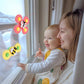 Alasou 3PCS Suction Cup Spinner Toys, Spinning Tops for Baby Boys/Girls, Bath & Sensory Toy, Ages 12–36 Months