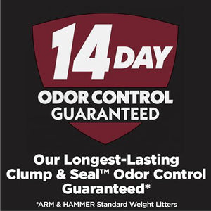 Arm and Hammer Clump and Seal Cat Litter Multi Cat 27.5 lb Bag 14 Day Odor Control