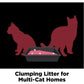Arm & Hammer Clump & Seal Platinum Cat Litter, Multi-Cat, 14 Day Odor Control, 37 lb Box