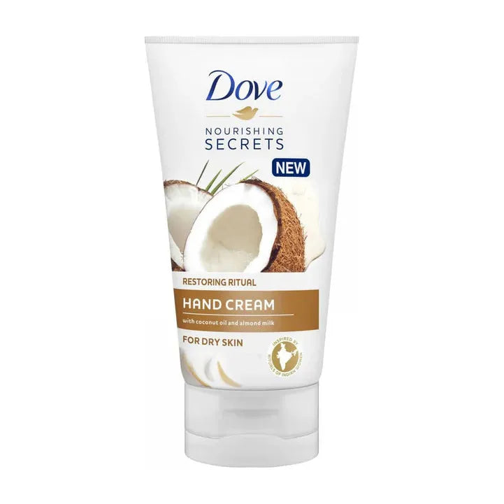 Dove Nourishing Secrets Restoring Ritual Coconut Oil & Almond Milk Hand Cream 75ml,8710447275313,