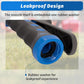 AUTOMAN-Garden-Hose-Nozzle,ABS Water Spray Nozzle With Heavy Duty 7 Adjustable Watering Patterns,Slip Resistant For Watering Plants,Lawn& Garden,Washing Cars,Cleaning,Showering Pets - Blue,