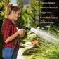 AUTOMAN-Garden-Hose-Nozzle, ABS Water Spray Nozzle With 7 Adjustable Watering Patterns, Slip Resistant For Watering Plants, Lawn& Garden, Washing Cars, Cleaning, Showering Pets And Outdoor Fun.,