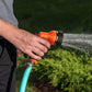 AUTOMAN-Garden-Hose-Nozzle,ABS Water Spray Nozzle With Heavy Duty 7 Adjustable Watering Patterns,Slip Resistant For Watering Plants,Lawn& Garden,Washing Cars,Cleaning,Showering Pets - Orange,