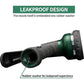 AUTOMAN-Garden-Hose-Nozzle-2PK,ABS Water Spray Nozzle With Heavy Duty 7 Adjustable Watering Patterns,Slip Resistant For Watering Plants,Lawn& Garden,Washing Cars,Cleaning,Showering Pets And Outdoor Fun,