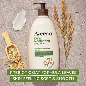 Aveeno Daily Moisturizing Body Lotion Intensely Nourishes Dry Skin