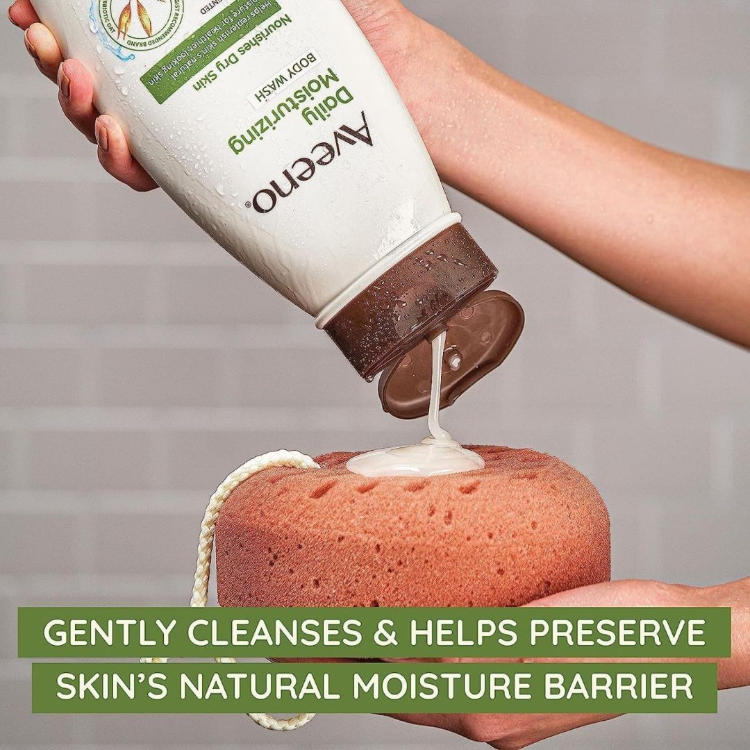 Aveeno Daily Moisturizing Lightly Scented Body Wash Nourishes Dry Skin,381371177516