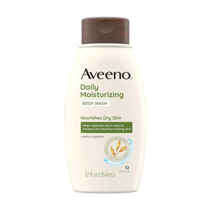 Aveeno Daily Moisturizing Lightly Scented Body Wash Nourishes Dry Skin,8901012189245