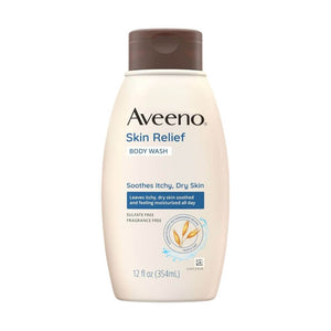 Aveeno Skin Relief Body Wash Soothes Itchy Dry Skin