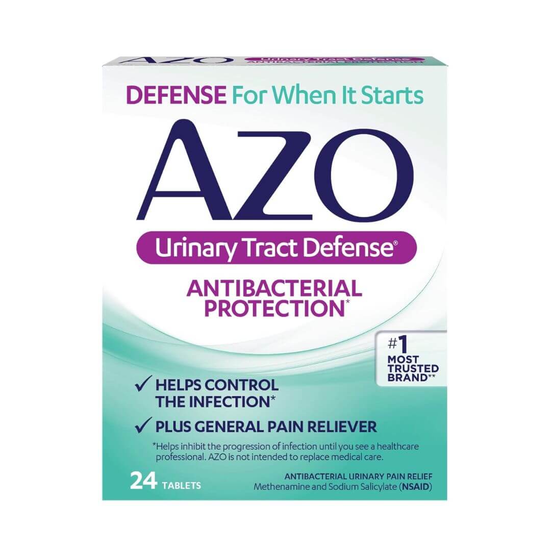 AZO Urinary Tract Defense Antibacterial Protection 24 Tablets