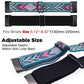 Abanen Elastic Fitbit Bands, 2 Pack, Black, Blue, Pink, Soft Stretch Nylon Strap for Charge 6/5, Adjustable Clasp