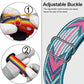Abanen Elastic Fitbit Bands, 2 Pack, Black, Blue, Pink, Soft Stretch Nylon Strap for Charge 6/5, Adjustable Clasp
