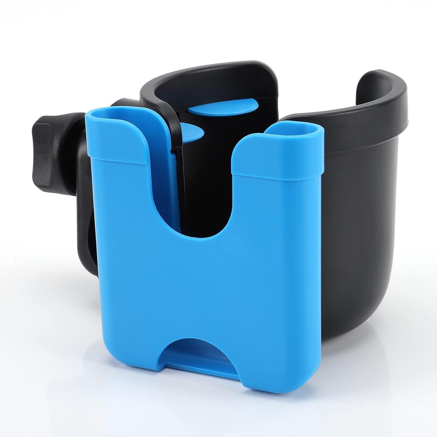 Accmor Stroller Cup Holder With Phone Holder, Bike Cup Holder, Universal Cup Holder For Uppababy Nuna Doona Strollers, 2-in-1 Cup Phone Holder For Stroller, Bike, Wheelchair, Walker, Scooter,Does not Apply