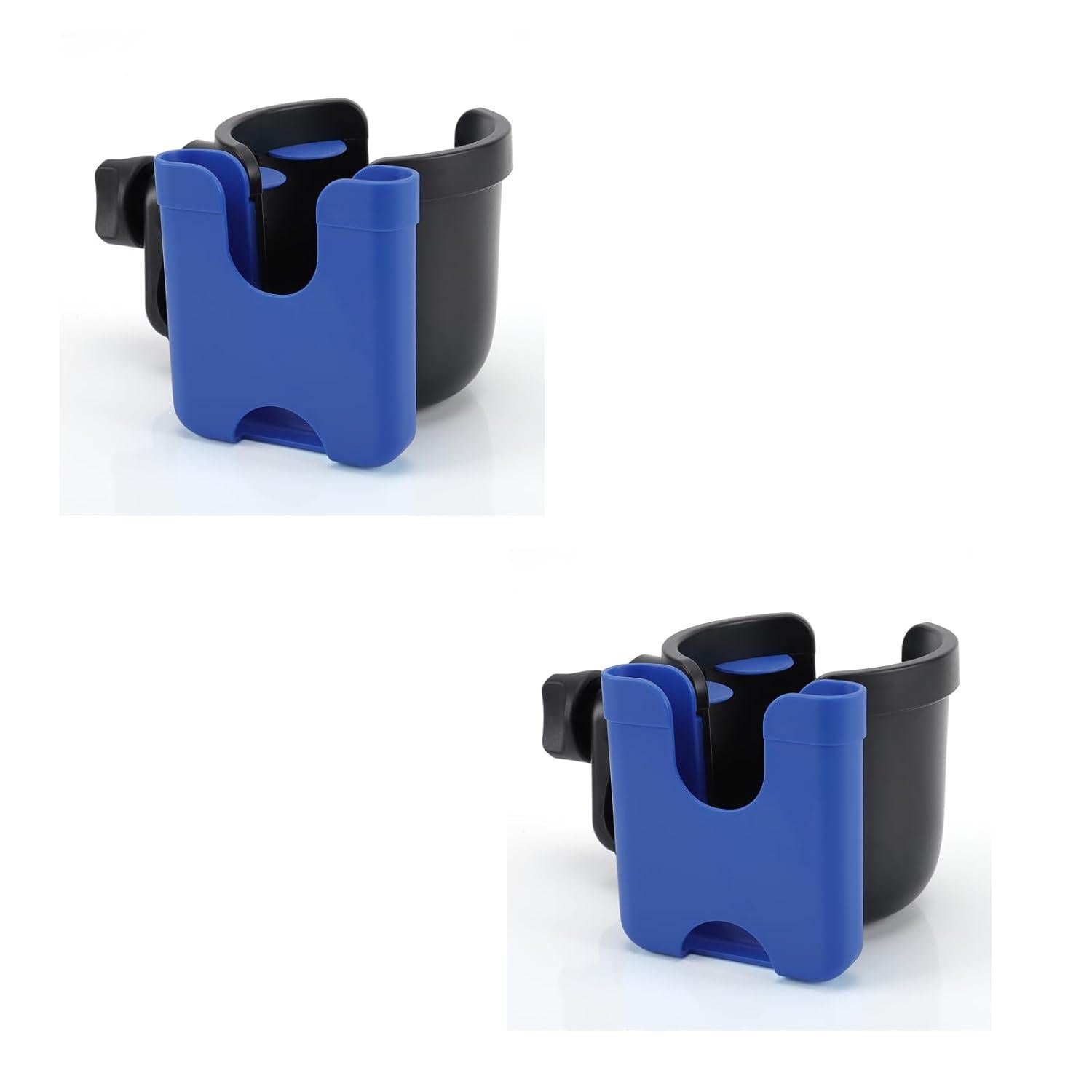 Accmor Stroller Cup Holder With Phone Holder, Bike Cup Holder, Universal Cup Holder For Uppababy Nuna Doona Strollers, 2-in-1 Cup Phone Holder For Stroller, Bike, Wheelchair, Walker, Scooter,Does not Apply