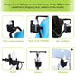 Accmor Stroller Cup Holder With Phone Holder, Bike Cup Holder, Universal Cup Holder For Uppababy Nuna Doona Strollers, 2-in-1 Cup Phone Holder For Stroller, Bike, Wheelchair, Walker, Scooter,Does not Apply