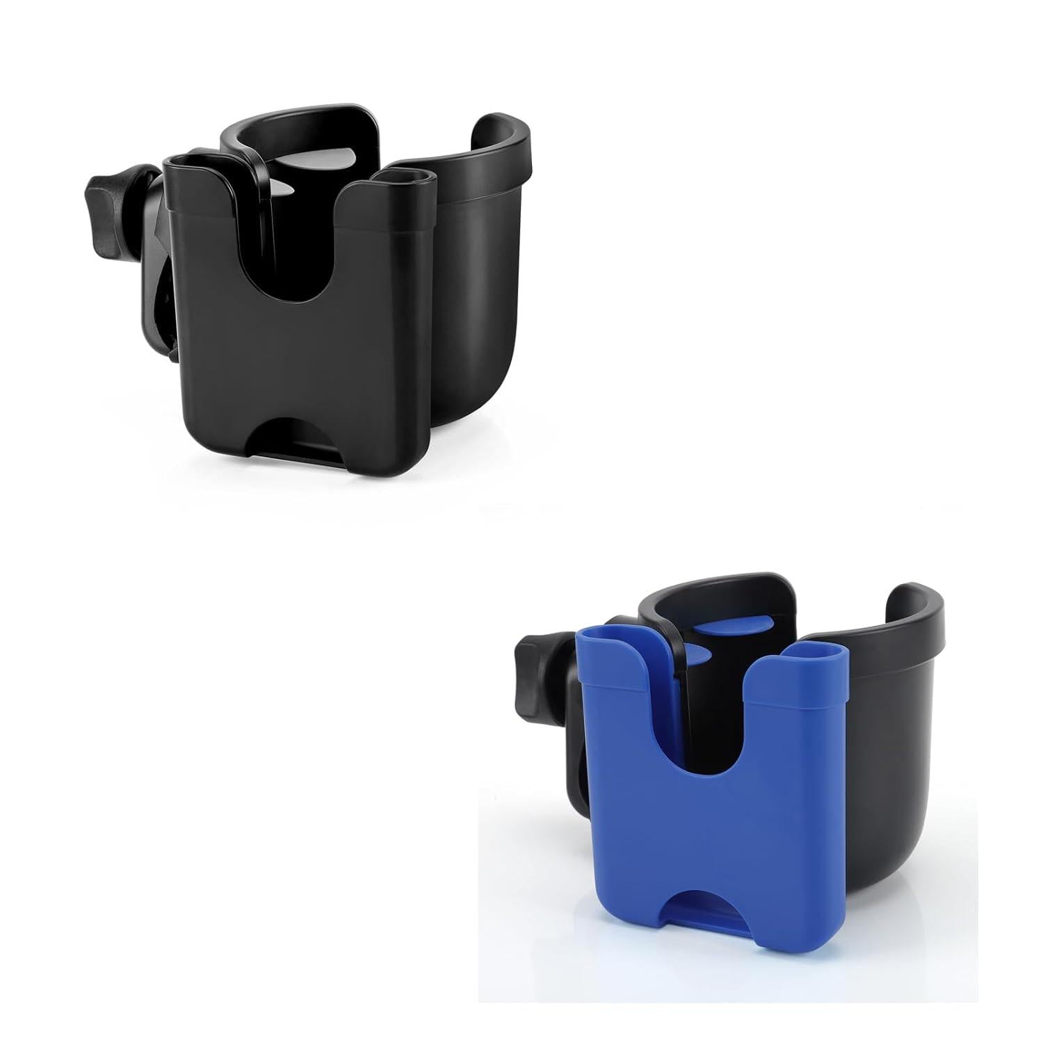 Accmor Stroller Cup Holder With Phone Holder, Bike Cup Holder, Universal Cup Holder For Uppababy Nuna Doona Strollers, 2-in-1 Cup Phone Holder For Stroller, Bike, Wheelchair, Walker, Scooter,Does not Apply