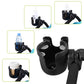 Accmor Stroller Cup Holder With Phone Holder, Bike Cup Holder, Universal Cup Holder For Uppababy Nuna Doona Strollers, 2-in-1 Cup Phone Holder For Stroller, Bike, Wheelchair, Walker, Scooter,Does not Apply
