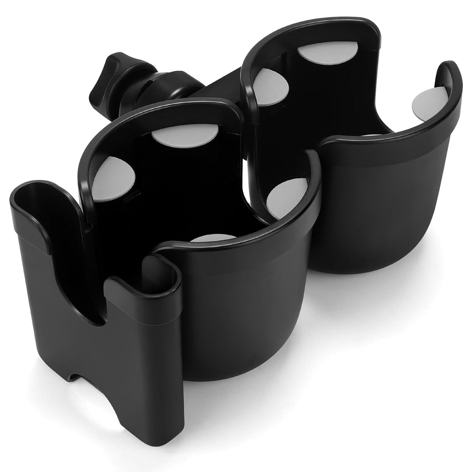 Accmor Stroller Cup Holder With Phone Holder, Bike Cup Holder, Universal Cup Holder For Uppababy Nuna Doona Strollers, 2-in-1 Cup Phone Holder For Stroller, Bike, Wheelchair, Walker, Scooter,Does not Apply