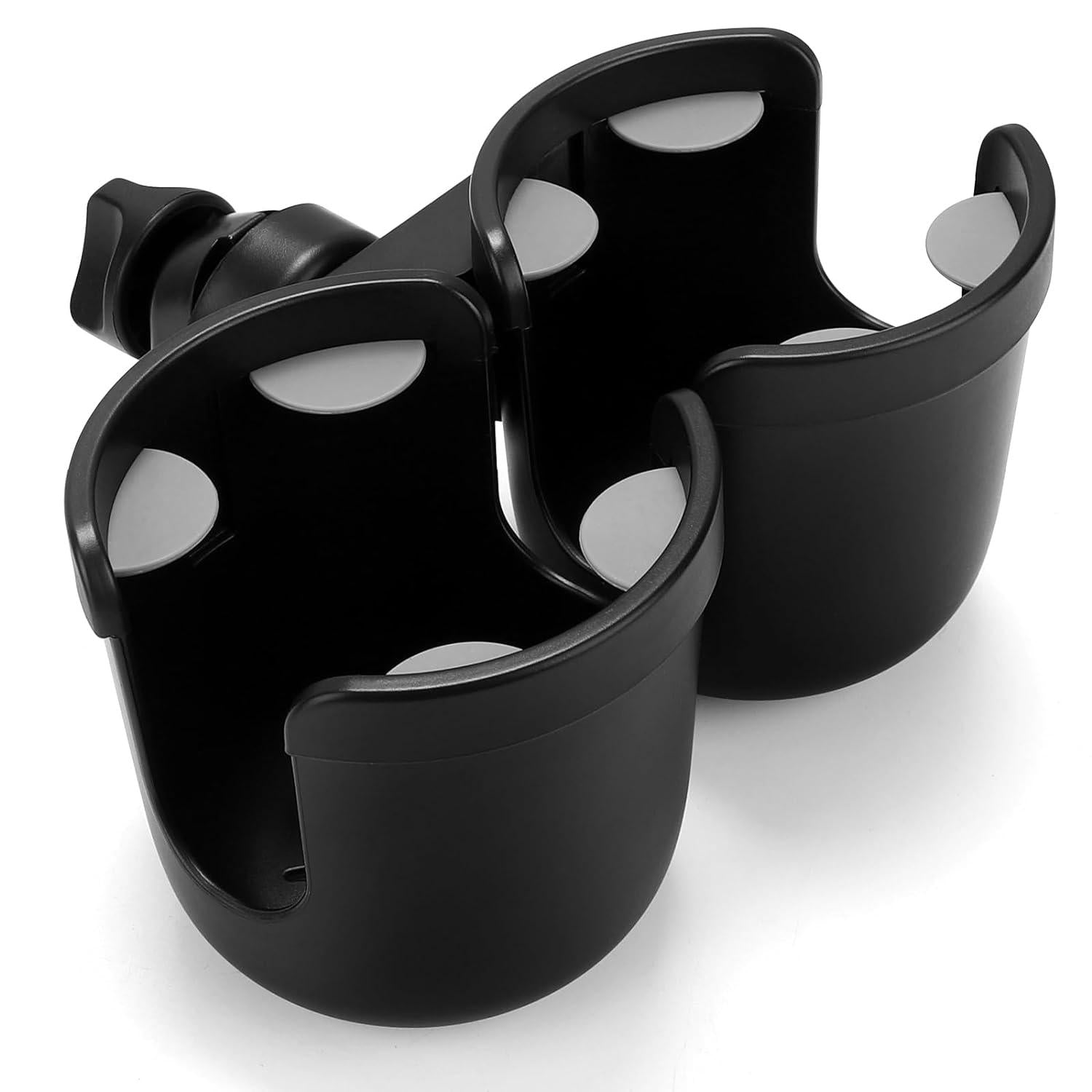 Accmor Stroller Cup Holder With Phone Holder, Bike Cup Holder, Universal Cup Holder For Uppababy Nuna Doona Strollers, 2-in-1 Cup Phone Holder For Stroller, Bike, Wheelchair, Walker, Scooter,Does not Apply