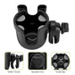 Accmor Stroller Cup Holder With Phone Holder, Bike Cup Holder, Universal Cup Holder For Uppababy Nuna Doona Strollers, 2-in-1 Cup Phone Holder For Stroller, Bike, Wheelchair, Walker, Scooter,Does not Apply
