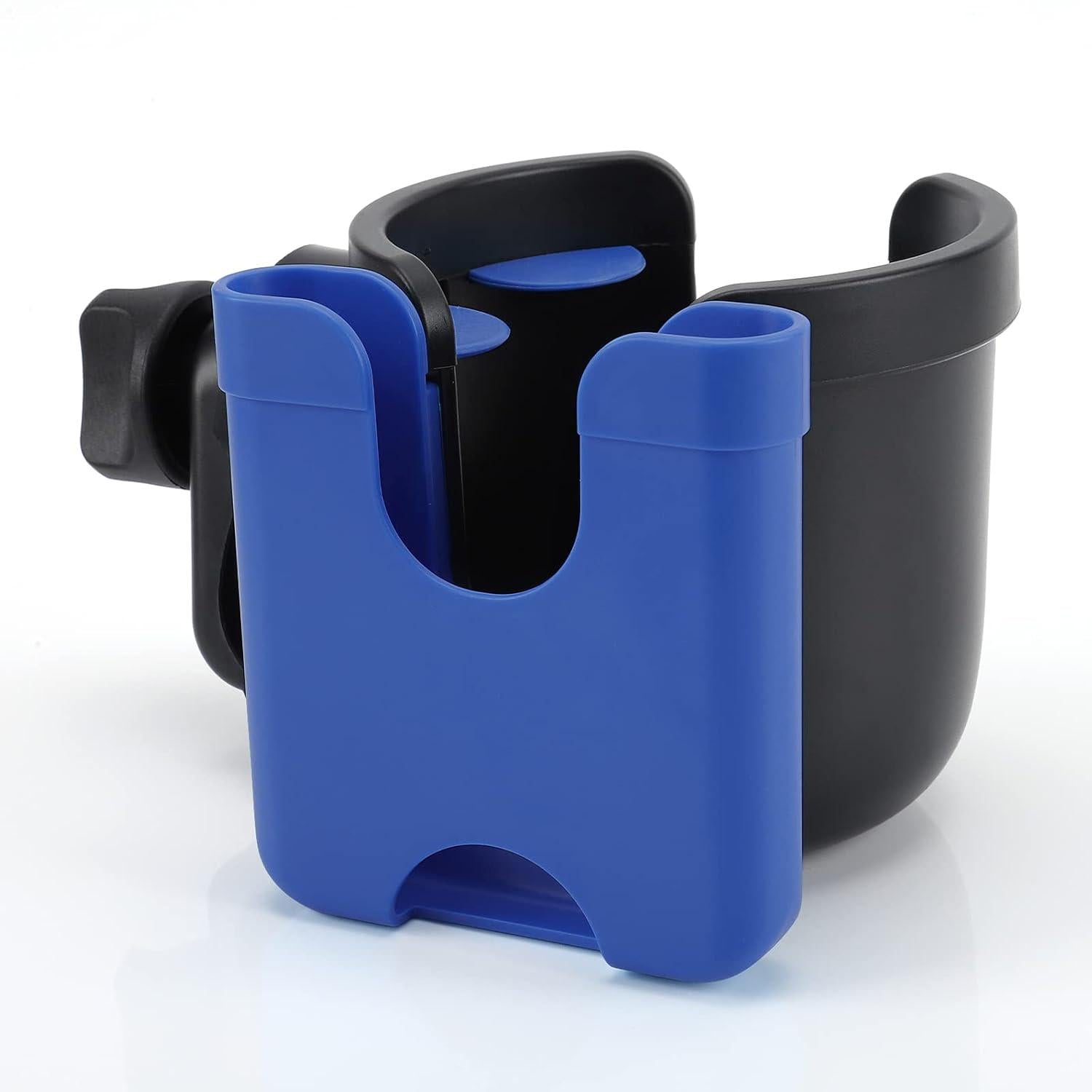 Accmor Stroller Cup Holder With Phone Holder, Bike Cup Holder, Universal Cup Holder For Uppababy Nuna Doona Strollers, 2-in-1 Cup Phone Holder For Stroller, Bike, Wheelchair, Walker, Scooter,Does not Apply