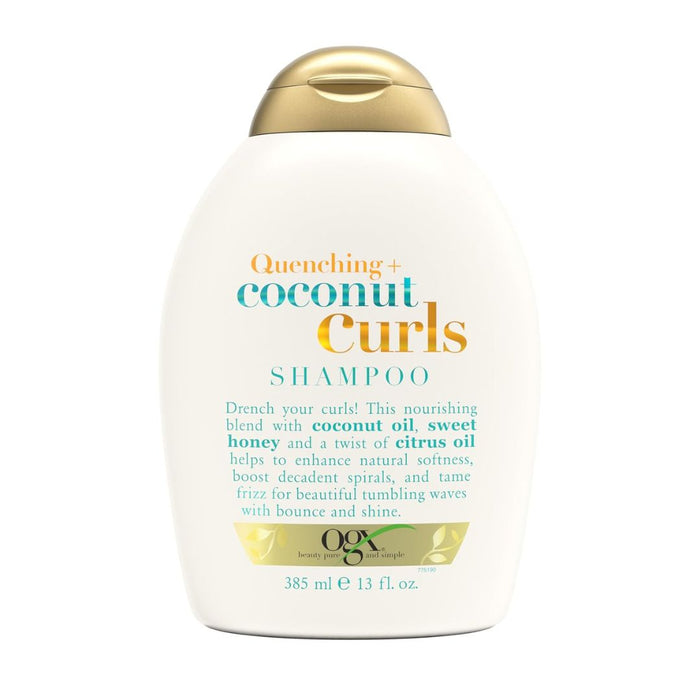 OGX Quenching + Coconut Curls Shampoo & Conditioner 385ml,022796971906
