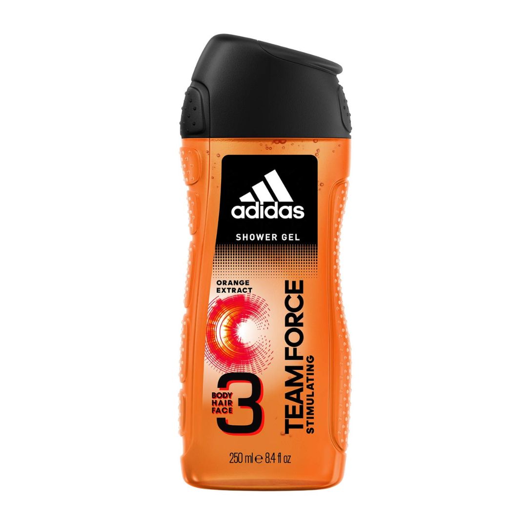 Adidas 3-In-1 Shower Gel For Men 250ml,3607340725982
