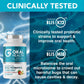 Advanced Oral Probiotics For Mouth Bad Breath Treatment For Adults, Dentist Formulated BLIS K12 M18 Oral Health Probiotics For Teeth/Gums, Flavor Variation Pack: Mint, Strawberry Vanilla 60 Count Each,