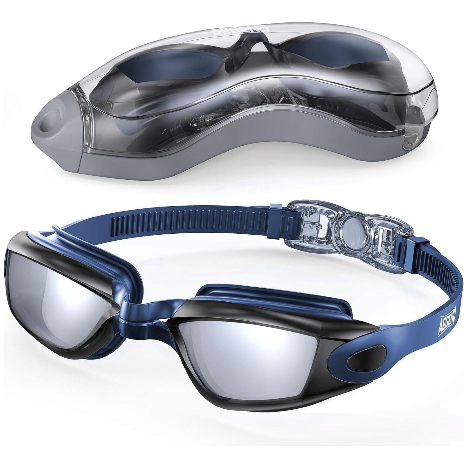 Aegend Swim Goggles, Swimming Goggles No Leaking Full Protection Adult Men Women Youth,Does not Apply