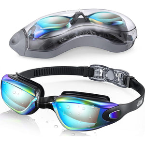Aegend Swim Goggles, Swimming Goggles No Leaking Full Protection Adult Men Women Youth,Does not Apply