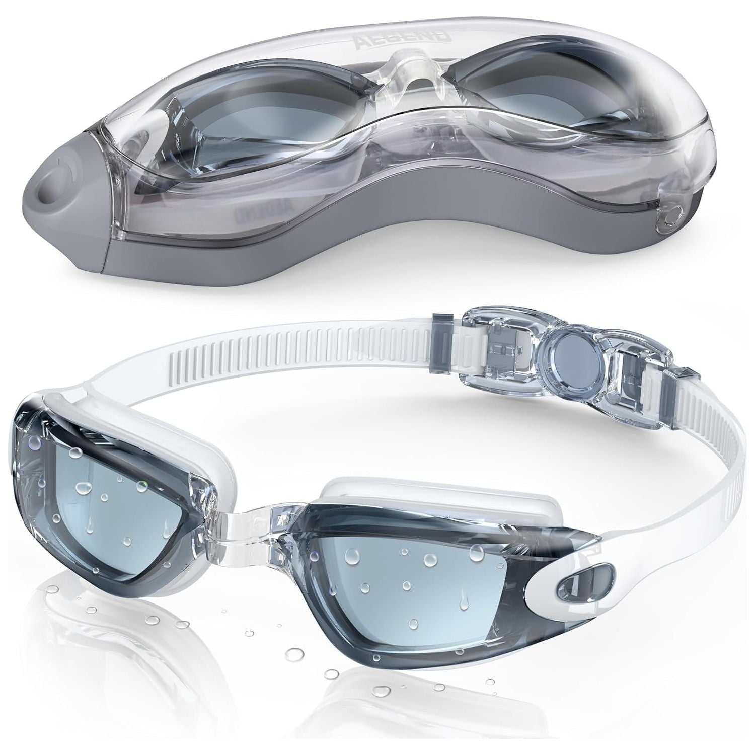 Aegend Swim Goggles, Swimming Goggles No Leaking Full Protection Adult Men Women Youth,Does not Apply