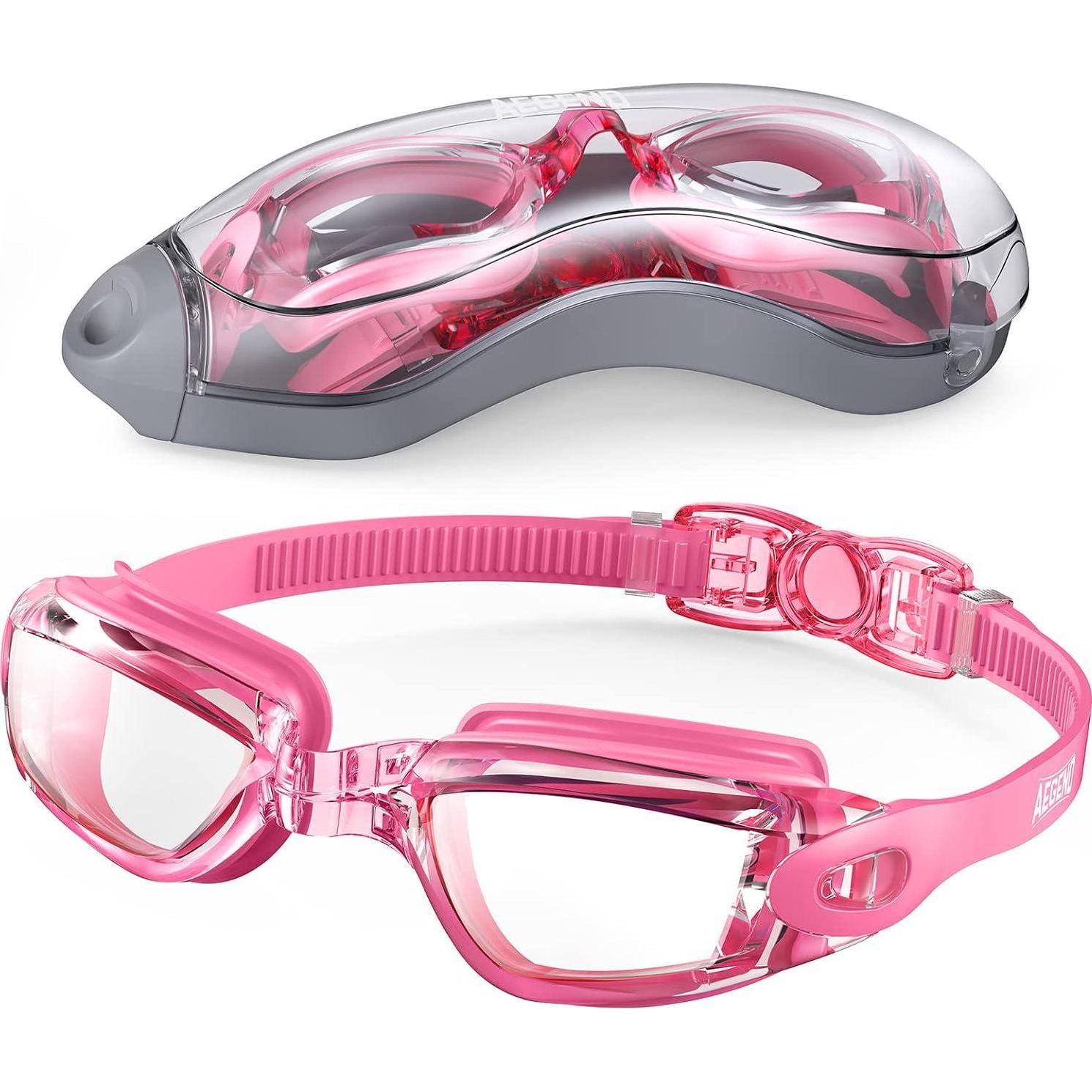 Aegend Swim Goggles, Swimming Goggles No Leaking Full Protection Adult Men Women Youth,Does not Apply