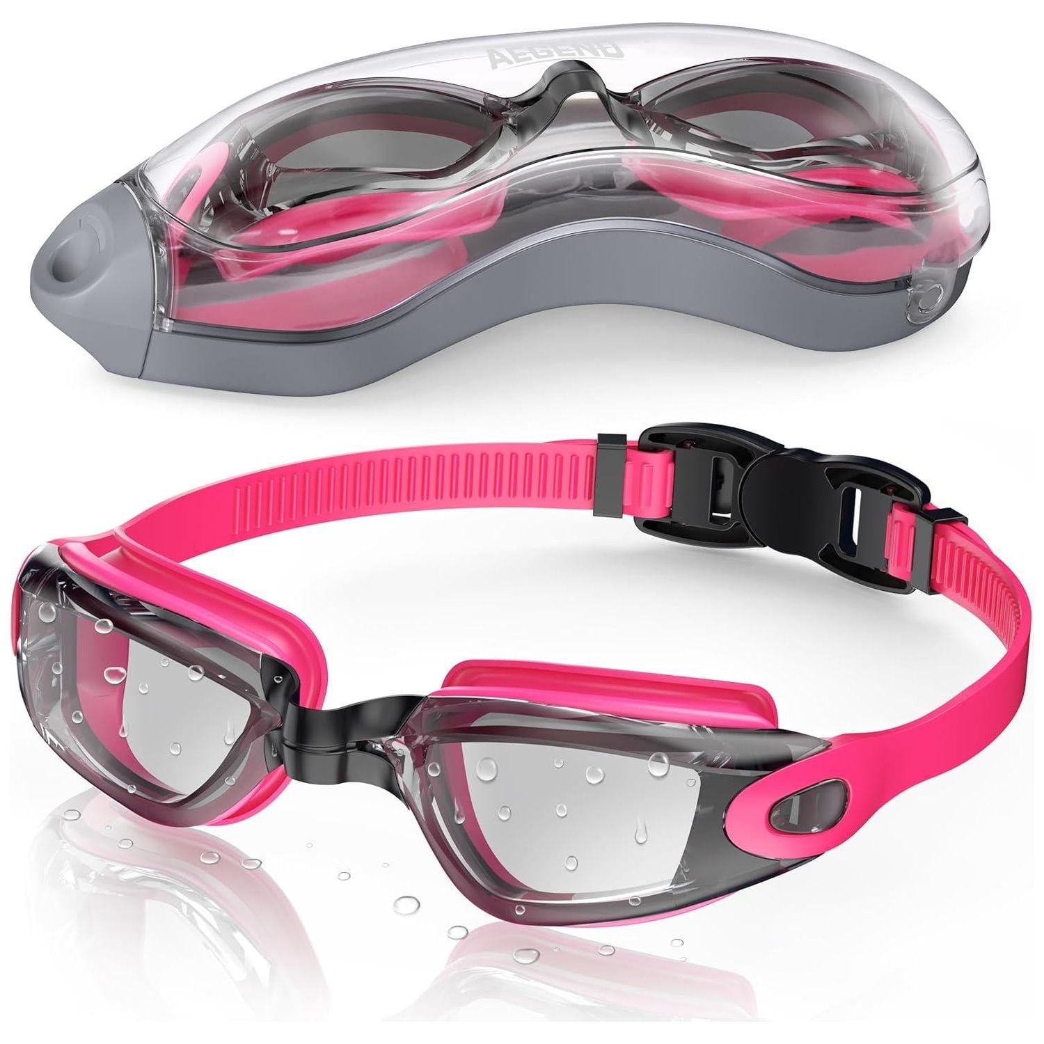 Aegend Swim Goggles, Swimming Goggles No Leaking Full Protection Adult Men Women Youth,Does not Apply