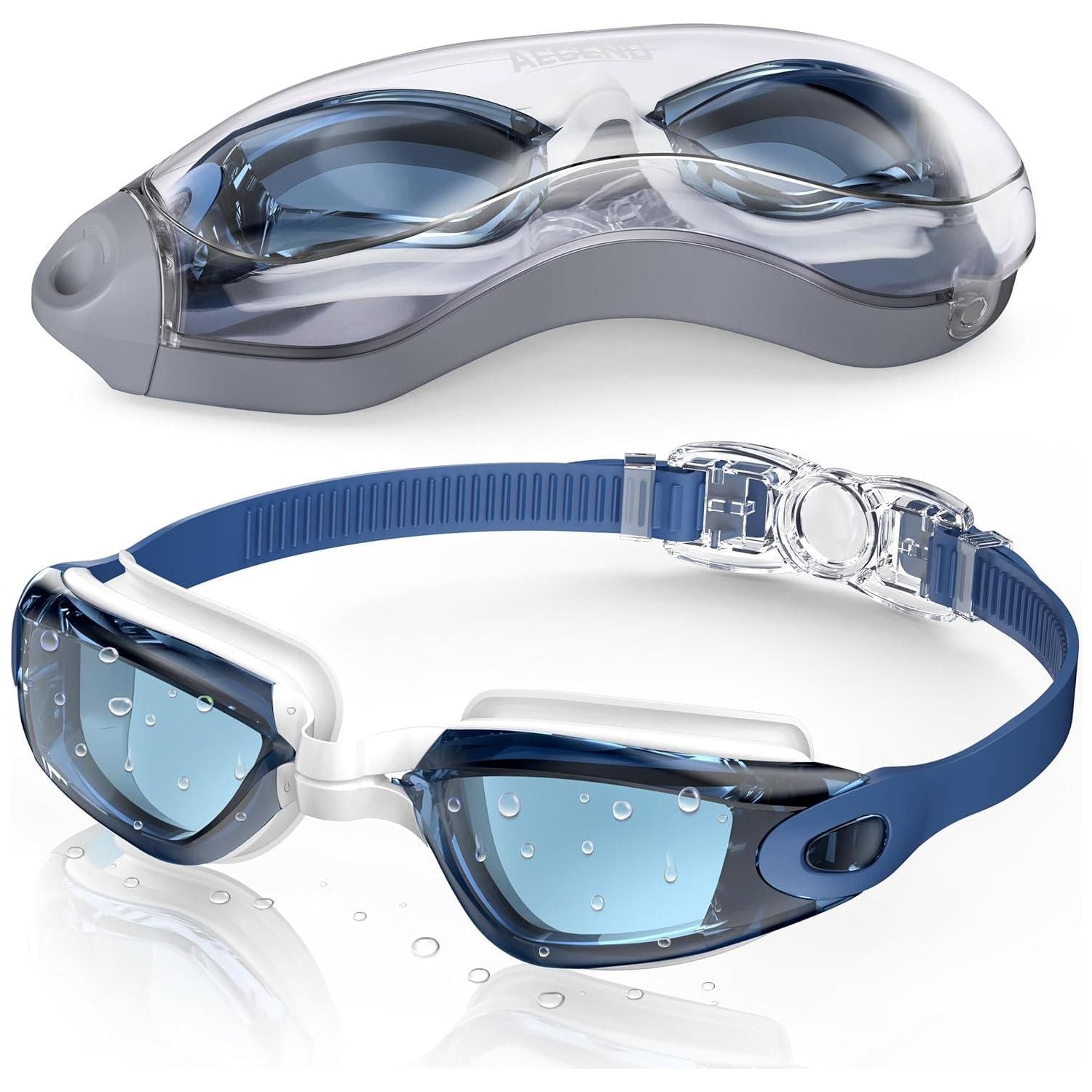 Aegend Swim Goggles, Swimming Goggles No Leaking Full Protection Adult Men Women Youth,Does not Apply