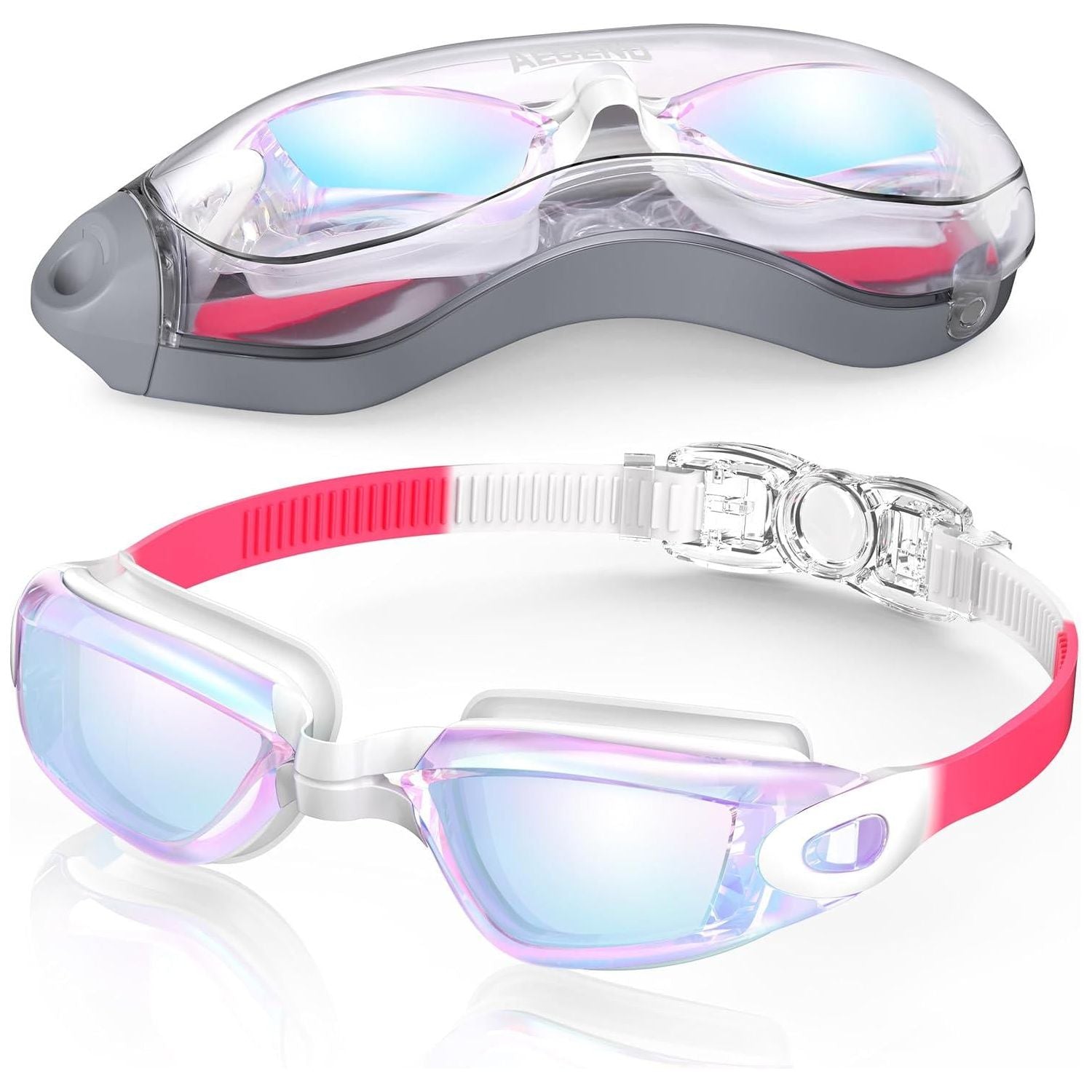 Aegend Swim Goggles, Swimming Goggles No Leaking Full Protection Adult Men Women Youth,Does not Apply