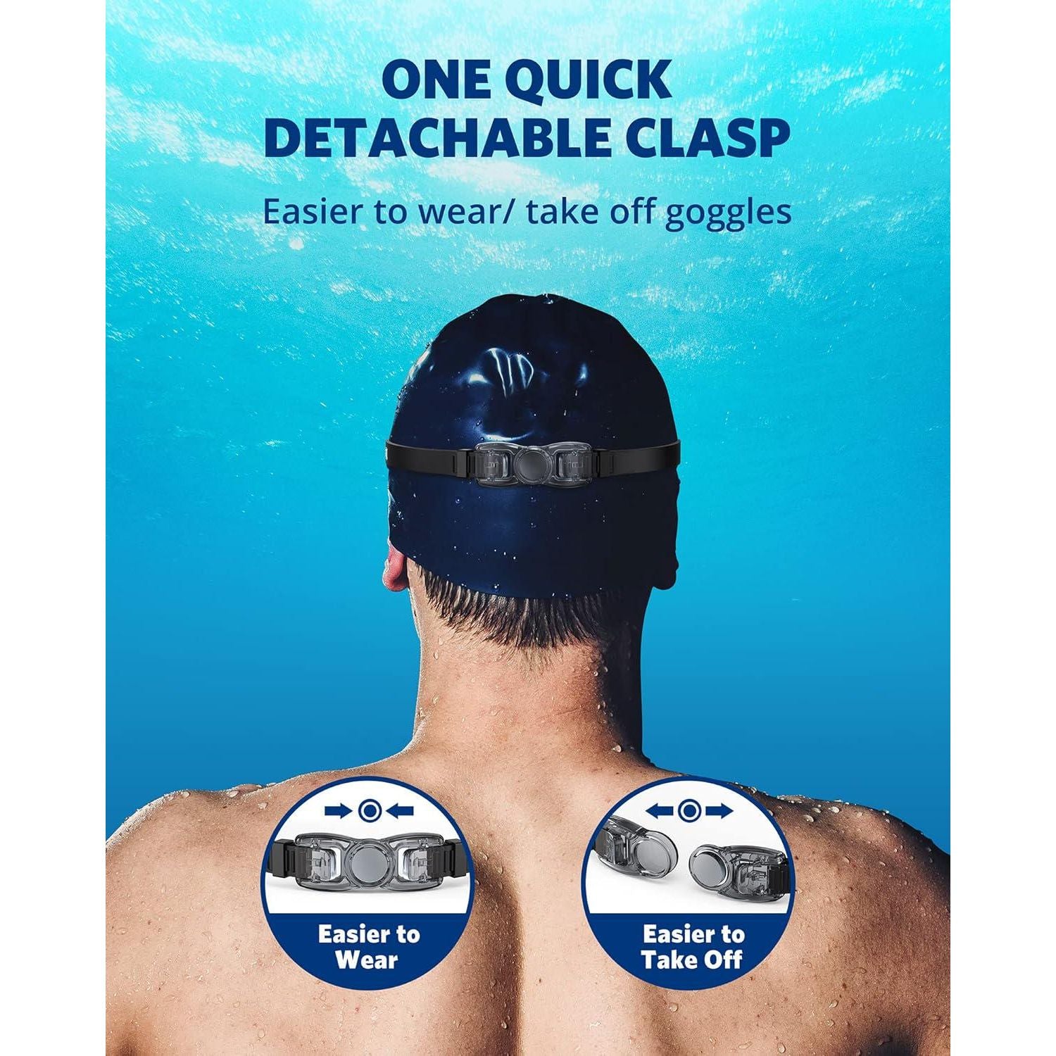Aegend Swim Goggles, Swimming Goggles No Leaking Full Protection Adult Men Women Youth,Does not Apply