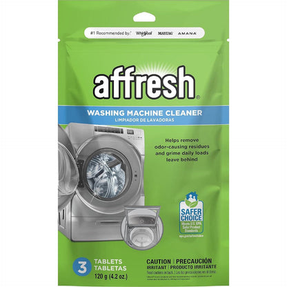 Affresh Washing Machine Cleaner, Cleans Front & Top Load Washers, 3 Tablets