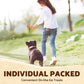 Afreschi Natural Turkey Tendon Puppy Chew Treats 3 oz USA Sourced Rawhide Alternative