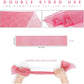 African Net Sponge African Net Long Net Bath Sponge Exfoliating Shower Body Scrubber Back Scrubber Skin Smoother,Great For Daily Use (Pink),