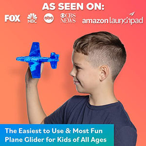 Foam Airplanes for Kids Outdoor Throwing Airplane Toys Ages 3–11 Summer Birthday Gift