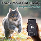 AirTag Cat Collar Black Reflective Breakaway Collar with Apple AirTag Holder and Bell Lightweight for Kittens and Cats