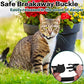 AirTag Cat Collar Black Reflective Breakaway Collar with Apple AirTag Holder and Bell Lightweight for Kittens and Cats